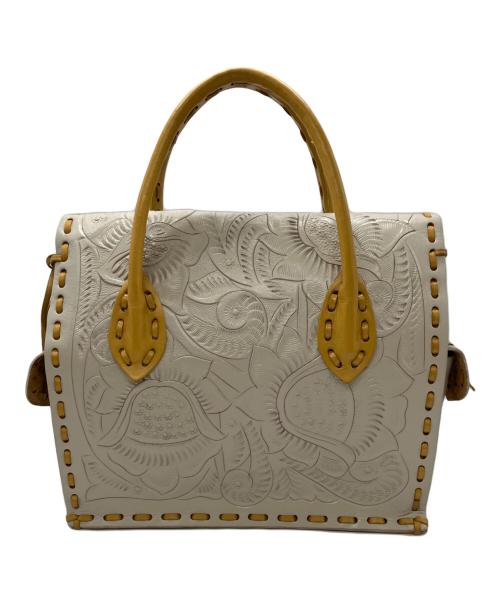 Carving Tribes（カービングトライブス）CARVING TRIBES (カービングトライブス) BI MaestraS アイボリー×マスタードの古着・服飾アイテム