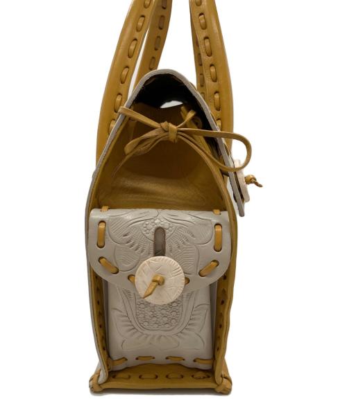 Carving Tribes（カービングトライブス）CARVING TRIBES (カービングトライブス) BI MaestraS アイボリー×マスタードの古着・服飾アイテム