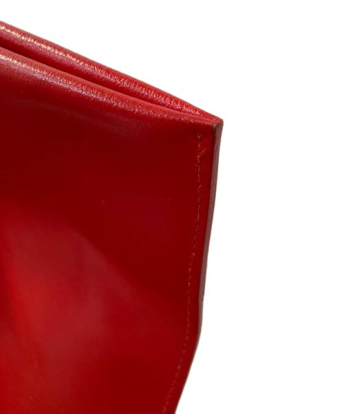 MM6 Maison Margiela（エムエムシックスメゾンマルジェラ）MM6 Maison Margiela (エムエムシックスメゾンマルジェラ) 2WAYレザーバッグ レッドの古着・服飾アイテム