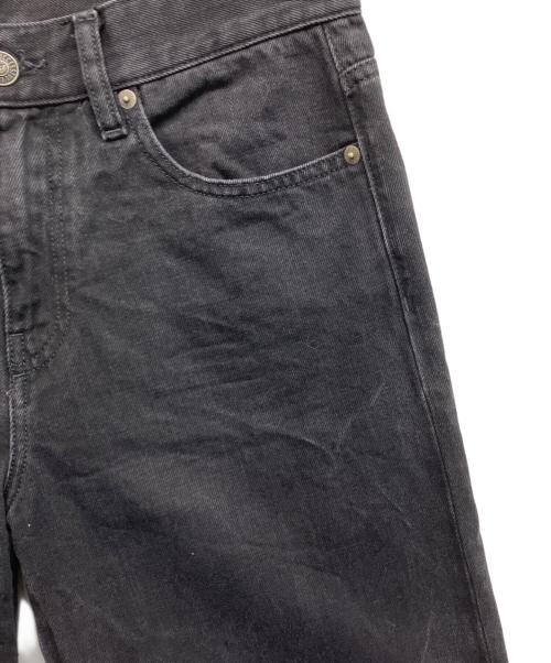 DIESEL（ディーゼル）DIESEL (ディーゼル) D-AKEMIワイドフレアブラックデニムパンツ ブラック サイズ:28の古着・服飾アイテム