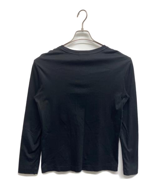 BLACK LABEL CRESTBRIDGE（ブラックレーベル クレストブリッジ）BLACK LABEL CRESTBRIDGE (ブラックレーベル クレストブリッジ) ロングスリーブチェックカットソー ブラック サイズ:Mの古着・服飾アイテム