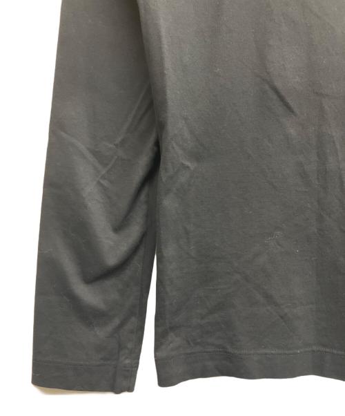 BLACK LABEL CRESTBRIDGE（ブラックレーベル クレストブリッジ）BLACK LABEL CRESTBRIDGE (ブラックレーベル クレストブリッジ) ロングスリーブチェックカットソー ブラック サイズ:Mの古着・服飾アイテム