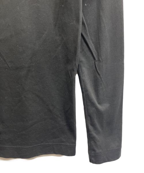BLACK LABEL CRESTBRIDGE（ブラックレーベル クレストブリッジ）BLACK LABEL CRESTBRIDGE (ブラックレーベル クレストブリッジ) ロングスリーブチェックカットソー ブラック サイズ:Mの古着・服飾アイテム