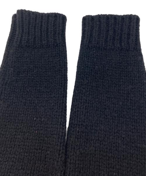 JIL SANDER（ジルサンダー）JIL SANDER (ジルサンダー) アシンメトリーニット ブラック サイズ:32の古着・服飾アイテム