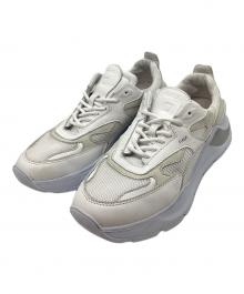 D.A.T.E.×Whim Gazette（デイト×ウィムガゼット）の古着「別注ダッドスニーカー」｜ホワイト