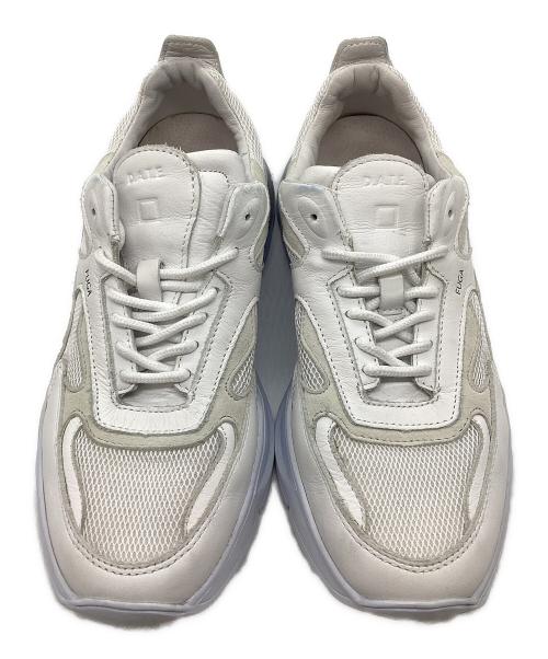 D.A.T.E.（デイト）D.A.T.E. (デイト) Whim Gazette (ウィムガゼット) 別注ダッドスニーカー ホワイト サイズ:24.5cmの古着・服飾アイテム