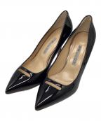 PELLICOペリーコ）の古着「ANIMAポインテッドトゥピンヒールパンプス」｜ブラック