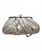 WEEKEND Max Maraウィークエンド マックスマーラ）の古着「がま口ショルダーバッグ」｜ブルー