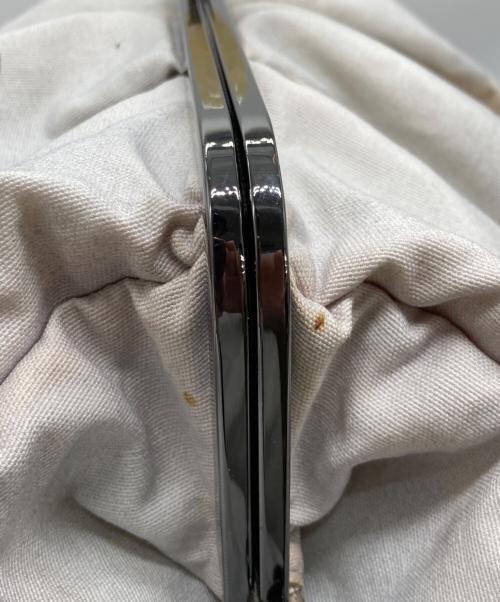 WEEKEND Max Mara（ウィークエンド マックスマーラ）WEEKEND Max Mara (ウィークエンド マックスマーラ) がま口ショルダーバッグ ブルーの古着・服飾アイテム