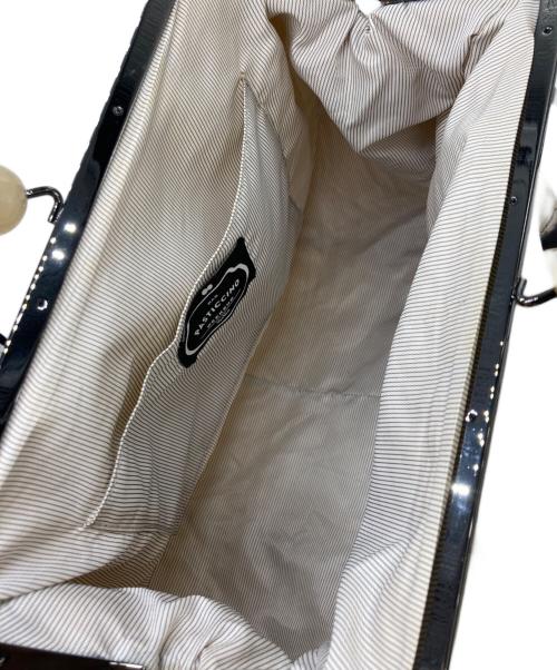 WEEKEND Max Mara（ウィークエンド マックスマーラ）WEEKEND Max Mara (ウィークエンド マックスマーラ) がま口ショルダーバッグ ブルーの古着・服飾アイテム