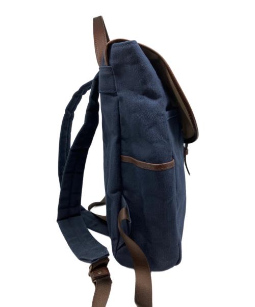 香久山鞄（カグヤマカバン）香久山鞄 (カグヤマカバン) 撥水パラフィン帆布リュック ネイビーの古着・服飾アイテム
