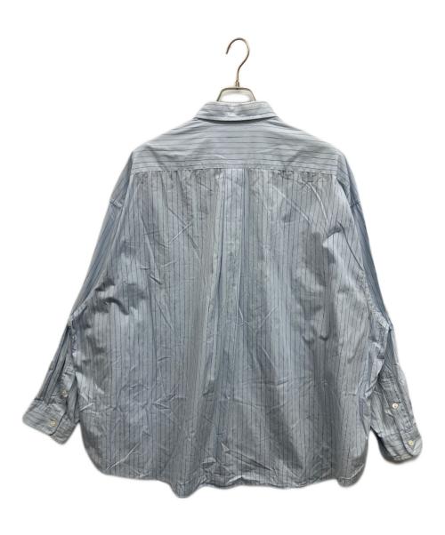 Stripes For Creative（ストライプ フォー クリエイティブ）Stripes For Creative (ストライプ フォー クリエイティブ) ストライプシャツ スカイブルー サイズ:XXXXXLの古着・服飾アイテム