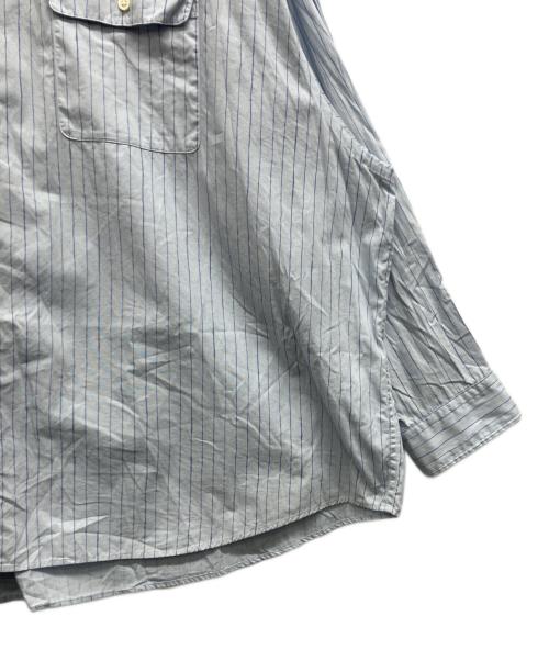 Stripes For Creative（ストライプ フォー クリエイティブ）Stripes For Creative (ストライプ フォー クリエイティブ) ストライプシャツ スカイブルー サイズ:XXXXXLの古着・服飾アイテム