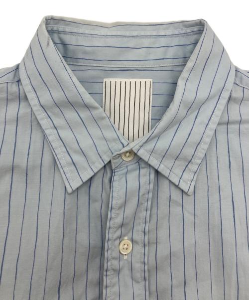 Stripes For Creative（ストライプ フォー クリエイティブ）Stripes For Creative (ストライプ フォー クリエイティブ) ストライプシャツ スカイブルー サイズ:XXXXXLの古着・服飾アイテム