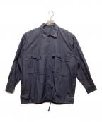 BROCHUREブローシュアー）の古着「FLAG SHIRTS」｜ネイビー
