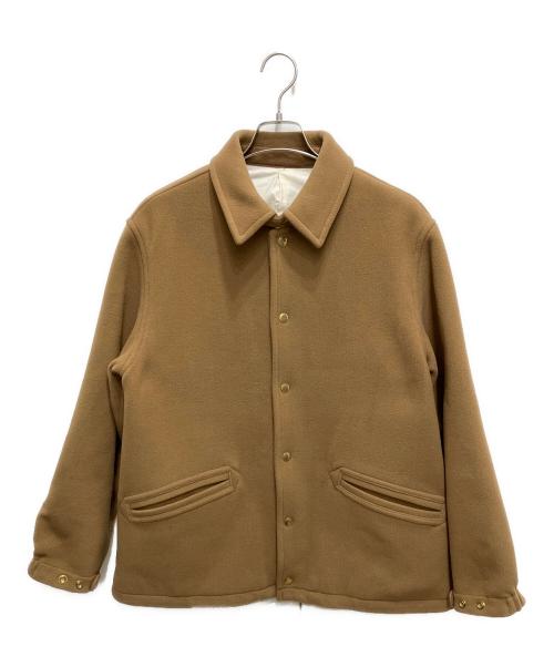 Unlikely（アンライクリー）Unlikely (アンライクリー) Grand Coach Jacket Melton（グランドコーチジャケットメルトン） キャメル サイズ:Mの古着・服飾アイテム