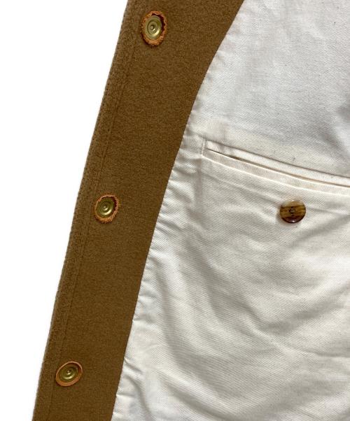 Unlikely（アンライクリー）Unlikely (アンライクリー) Grand Coach Jacket Melton（グランドコーチジャケットメルトン） キャメル サイズ:Mの古着・服飾アイテム