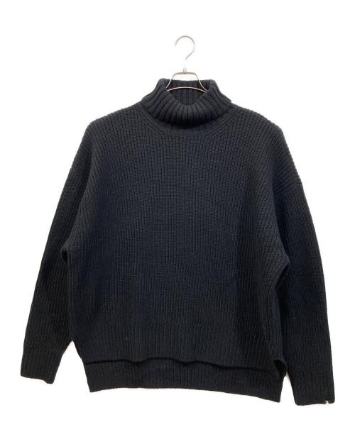 SOPHNET.（ソフネット）SOPHNET. (ソフネット) BAGGY TURTLE NECK KNIT ブラック サイズ:SIZE Freeの古着・服飾アイテム