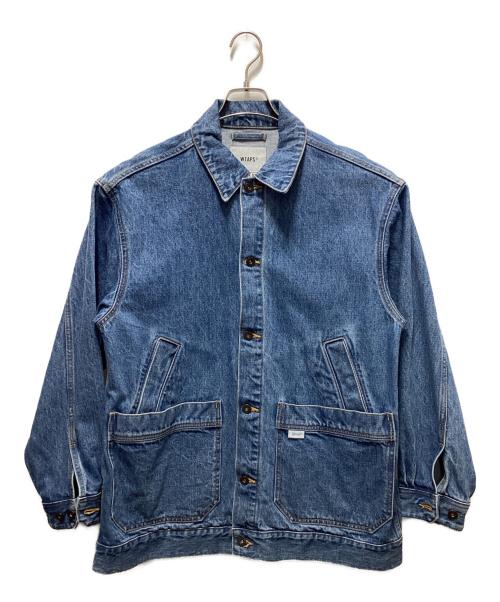 WTAPS（ダブルタップス）WTAPS (ダブルタップス) DD / Jacket / Cotton. Denim インディゴ サイズ:02の古着・服飾アイテム