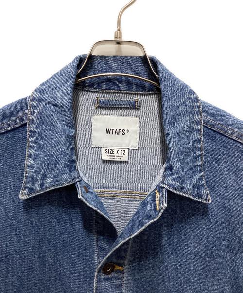 WTAPS（ダブルタップス）WTAPS (ダブルタップス) DD / Jacket / Cotton. Denim インディゴ サイズ:02の古着・服飾アイテム