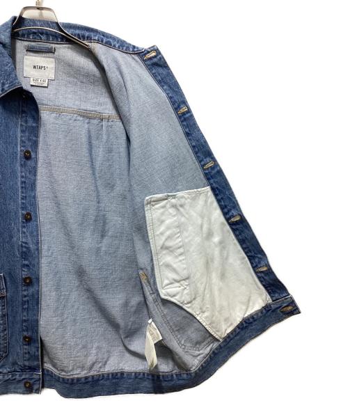 WTAPS（ダブルタップス）WTAPS (ダブルタップス) DD / Jacket / Cotton. Denim インディゴ サイズ:02の古着・服飾アイテム