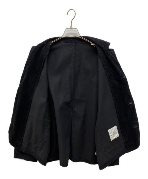 uniform experiment（ユニフォームエクスペリメント）uniform experiment (ユニフォームエクスペリメント) CORDUROY WORK JACKET コーデュロイワークジャケット ブラック サイズ:3の古着・服飾アイテム