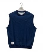 WTAPSダブルタップス）の古着「DITCH VEST COTTON INDIGO」｜インディゴ