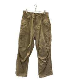 WTAPS（ダブルタップス）の古着「WMILL-65 TROUSER/TROUSERS.NYCO.SATIN」｜ベージュ