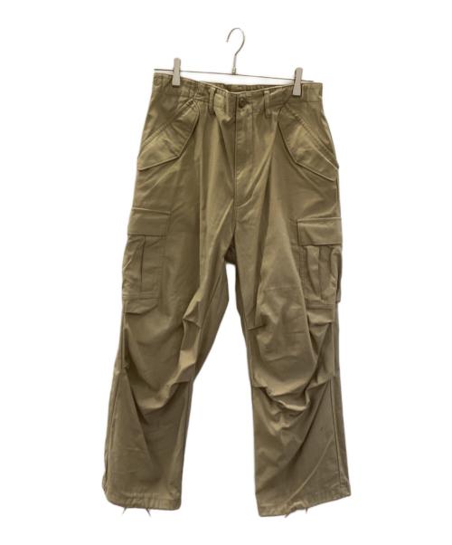 WTAPS（ダブルタップス）WTAPS (ダブルタップス) WMILL-65 TROUSER/TROUSERS.NYCO.SATIN ベージュ サイズ:Ｘ　02の古着・服飾アイテム