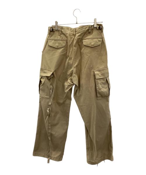 WTAPS（ダブルタップス）WTAPS (ダブルタップス) WMILL-65 TROUSER/TROUSERS.NYCO.SATIN ベージュ サイズ:Ｘ　02の古着・服飾アイテム
