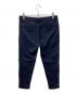 uniform experiment (ユニフォームエクスペリメント) CARROT FIT CROPPED PANTS　クロップドパンツ ネイビー サイズ:01：3500円