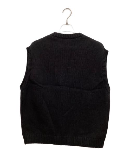 WTAPS（ダブルタップス）WTAPS (ダブルタップス) DITCH/VEST/ACRYLIC. ブラック サイズ:02の古着・服飾アイテム
