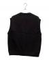 WTAPS (ダブルタップス) DITCH/VEST/ACRYLIC. ブラック サイズ:02：9000円