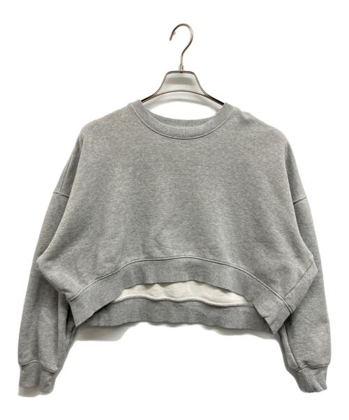 Noble（ノーブル）Noble (ノーブル) ボリュームスリーブショートプルオーバー グレー サイズ:Freeの古着・服飾アイテム