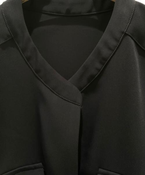 Noble（ノーブル）Noble (ノーブル) ワークディテールドレープシャツ ネイビー サイズ:freeの古着・服飾アイテム