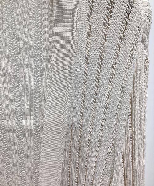 HERMES（エルメス）HERMES (エルメス) トッパーカーディガン アイボリー サイズ:ＳＭの古着・服飾アイテム