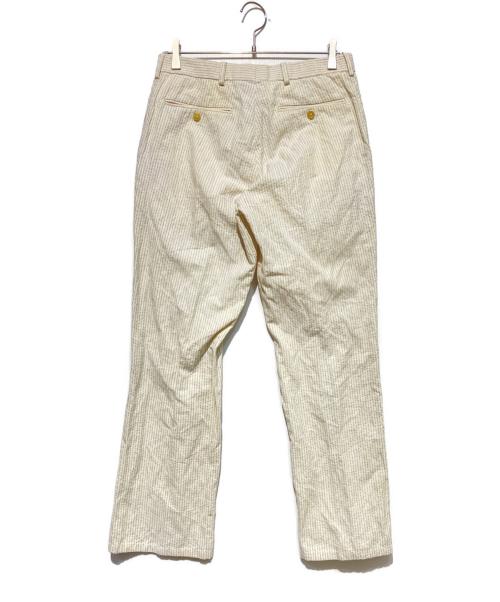RALPH LAUREN（ラルフローレン）RALPH LAUREN (ラルフローレン) シアサッカーストライプパンツ アイボリー サイズ:30の古着・服飾アイテム