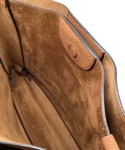 TOD'S（トッズ）TOD'S (トッズ) T Timeless Shoulder Bag ブラウンの古着・服飾アイテム