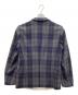 HUGO HUGO BOSS (ヒューゴ ヒューゴボス) テーラードジャケット グレー×ネイビー サイズ:46：8000円