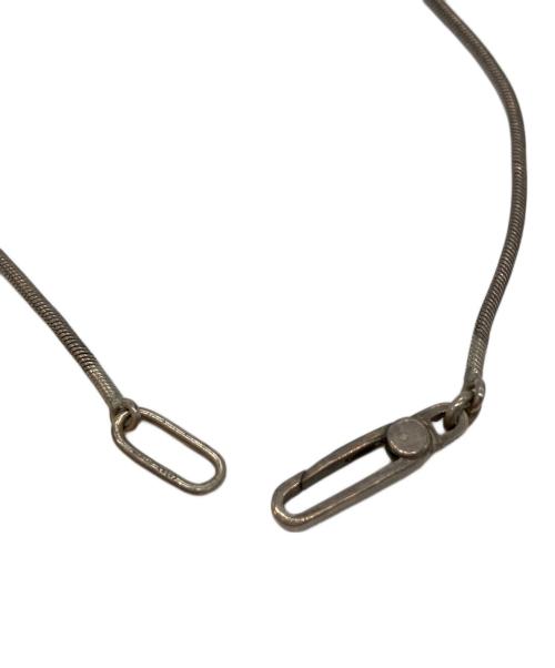 GUCCI（グッチ）GUCCI (グッチ) ティアドロップネックレス シルバーの古着・服飾アイテム