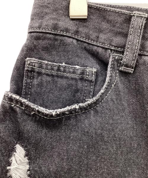 PRANK PROJECT（プランクプロジェクト）PRANK PROJECT (プランクプロジェクト) Hard Clashed Jeans　ハードクラシュドジーンズ　ダメージデニムパンツ ブラック サイズ:38の古着・服飾アイテム