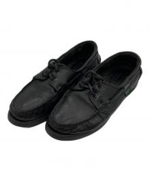 PARABOOT（パラブーツ）の古着「デッキシューズ」｜ブラック