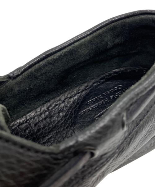 PARABOOT（パラブーツ）PARABOOT (パラブーツ) デッキシューズ ブラック サイズ:3 1/2の古着・服飾アイテム