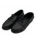 PARABOOT（パラブーツ）の古着「デッキシューズ」｜ブラック