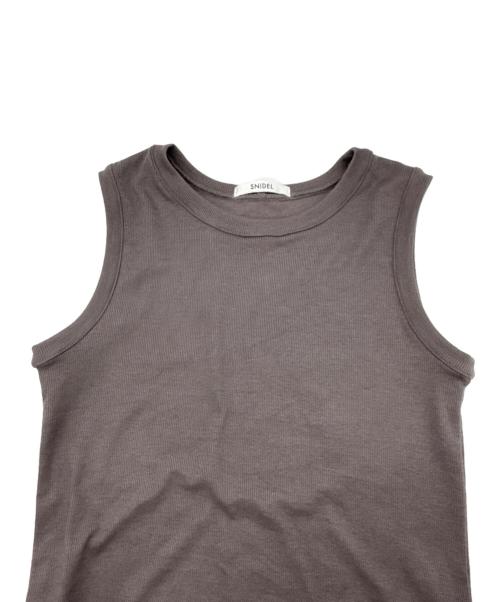 Snidel（スナイデル）Snidel (スナイデル) チュールキャミレイヤードトップス ブラック サイズ:Freeの古着・服飾アイテム
