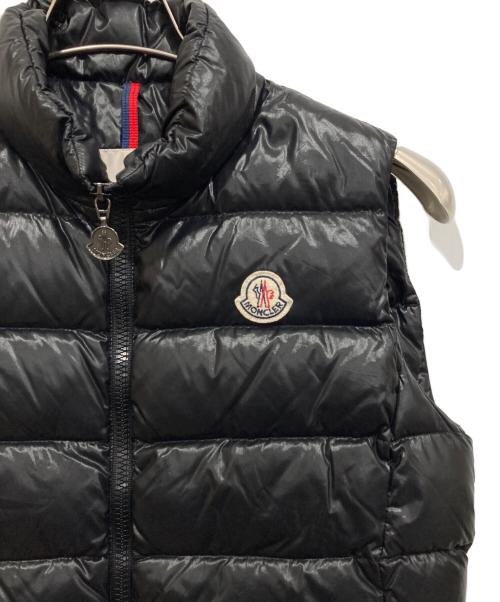 MONCLER（モンクレール）MONCLER (モンクレール) GHANYダウンベスト ブラック サイズ:1の古着・服飾アイテム