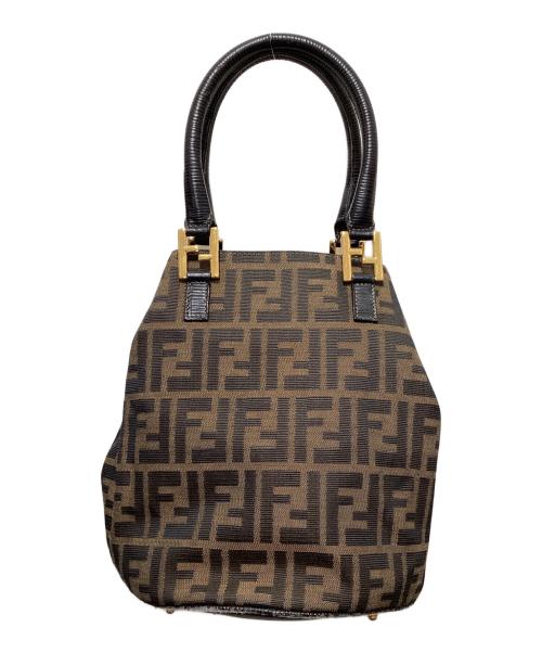 FENDI（フェンディ）FENDI (フェンディ) ハンドバッグ ブラウンの古着・服飾アイテム