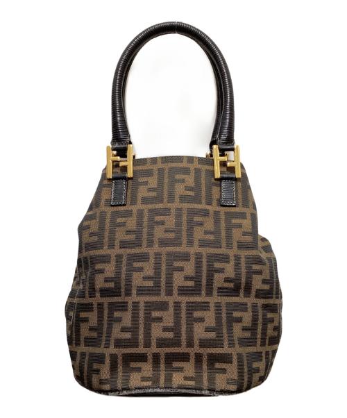 FENDI（フェンディ）FENDI (フェンディ) ハンドバッグ ブラウンの古着・服飾アイテム