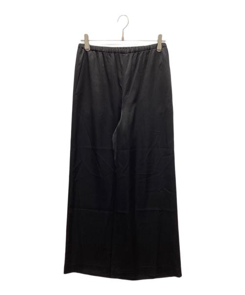 LE PHIL（ル フィル）LE PHIL (ル フィル) クラシックサテンパンツ ブラック サイズ:Sの古着・服飾アイテム