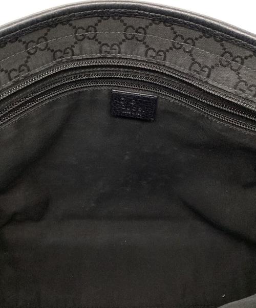 GUCCI（グッチ）GUCCI (グッチ) GGナイロンキャンバストートバッグ ブラックの古着・服飾アイテム